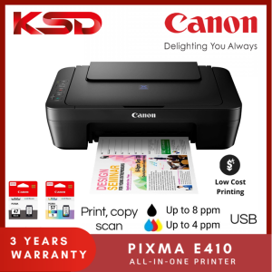Canon Pixma E410/E470 Color Inkjet Multifunction Printer