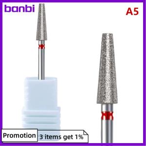 banbi Nail Drill Bits Cuticle Clean Manicure Pedicure Remover Tools