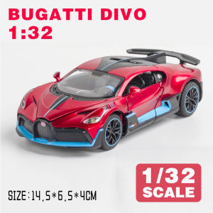 LEO 1:32 Bugatti divo Diecast Model Car Alloy Cars Toys Collection Gift For Kids Boy Girl