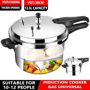 VOLTHUB Aluminum pressure cooker household large capacity soup pot multifunctional stew pot gas stove special explosion-proof pressure cooker