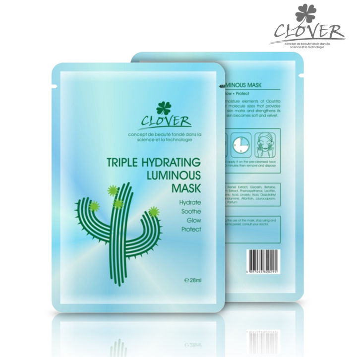 Clover - Triple Hydrating Luminous Mask | Lazada Singapore
