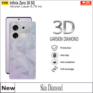 Skin Carbon Infinix Zero 30 5G Garskin Diamond Transformers Transparan 3D