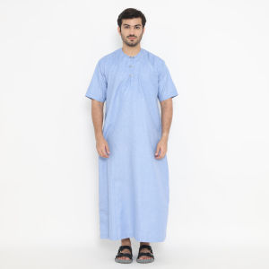 SHOHIB GAMIS PRIA OMAN LENGAN PENDEK