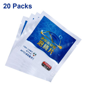 SEAMETAL 20Pcs/40Pcs Clean Effervescent Tablets Car Glass Water Cleaner for Glass Care