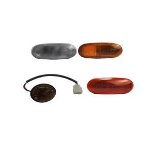 1 Pcs LHD or RHD Side Signal Turn Lamp with Bulb for Pajero V20 MB 831091   Lamp Kit for Montero V30 Turning Lights for Shogun V40