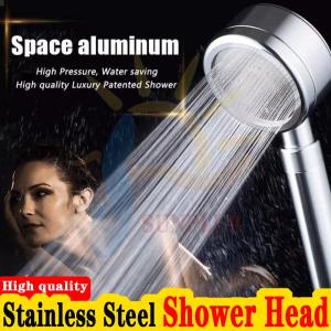 304 Stainless Steel High Pressure Shower Head Water Saving Bathroom Shower Sprayer Handheld Shower