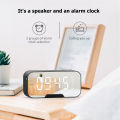 【LazBestSeller】Smart Bluetooth Speaker Digital FM Radio Alarm Clock Multifunction Dual Alarm Mode Electronic LED Table Clock Wireless Bluetooth Music Player 3D Stereo Subwoofer. 
