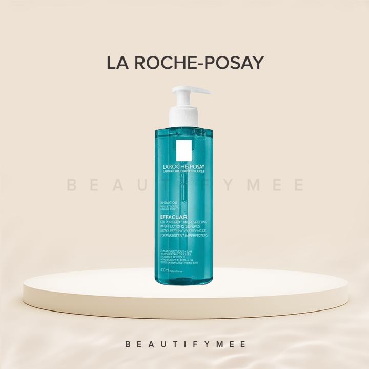 La RochePosay Effaclar MicroPeeling Purifying Gel Lazada Singapore