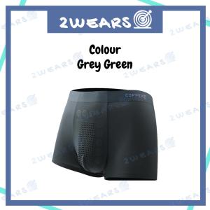 2WEARSO Anion Copper Fiber Antibacterial Boxer Men Underwear Men Trunk | Seluar Dalam Lelaki Boxer Lelaki | 男士抗菌内裤