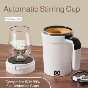 Electric Self-Mixing Mug Automatic Stirring Coffee Cup Milkshake Shaker Bottle Food Grade Quiet And High Temperature Resistant Sports Fitness Bottle