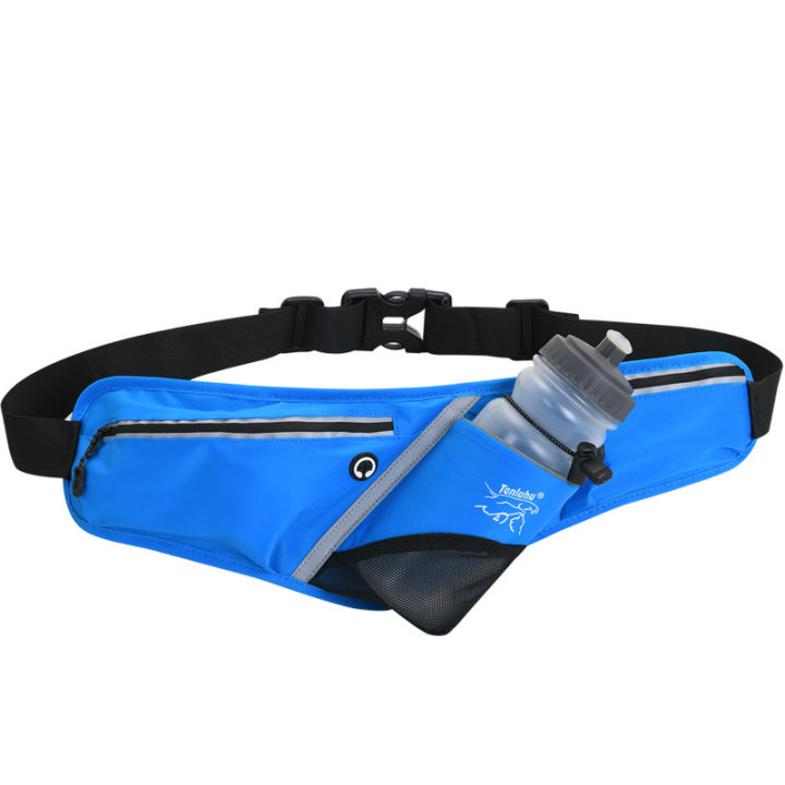 Outdoor Running Waist Bag Waterproof With Earpiece Hole Jogging Cycling ...