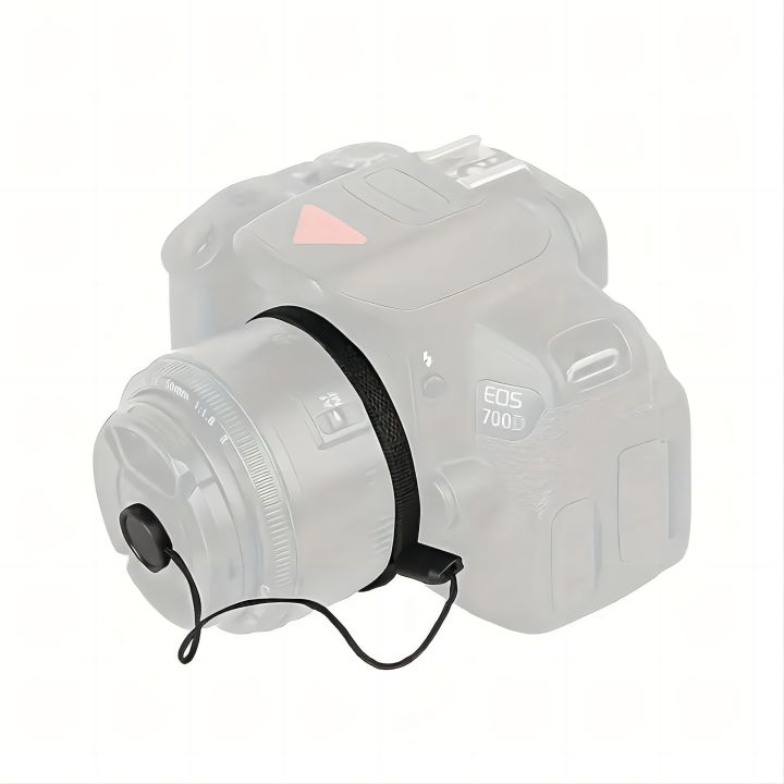 1pcs Lens Cap Keeper SLR Camera Lens Cap Belt Holder Cover Cord Cable