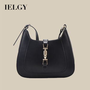 IELGYFrench Niche ออกแบบกระเป๋าหญิงใหม่แฟชั่นอินเทรนด์กระเป๋าแบบหนีบแขน High-End Western แบบพกพากระเป๋าเหลี่ยม