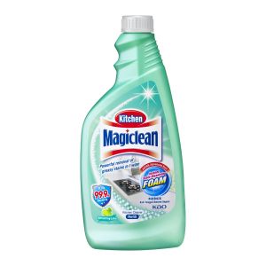 Magiclean Kitchen Cleaner Lime 500ml - Trigger Spray / Refill | Powerful Grease & Oil Remover