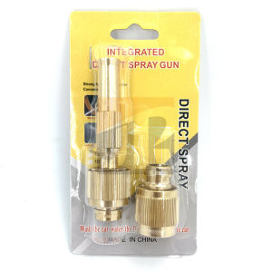 Brass sprinkler head garden hose nozzle adapter car cleaning water pipe interface nozzle high pressure washing machine nozzle
