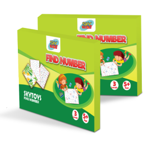 KÈM 2 BÚT DẠ XÓA ĐƯỢC - Đồ chơi Tìm Số Tư Duy Boardgame (Find Number) tăng khả năng ghi nhớ và phản xạ nhanh cho bé