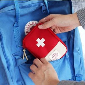 Portable Medicine Bag First Aid Kit Medical Emergency Kits Organizer Outdoor Travel Household Medicine Storage Pouch
