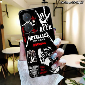 Softcase Casing VIVO Y27 4G Silikon PRO CAMERA TERBARU Fashion ACDC ROCK KEREN Series Softcase Premium Gelombang - Cassing Hp - Murah Meriah - Bisa Untuk Pria dan Wanita Hotinga Happy case Anasuy Lasi Case  - Bisa COD