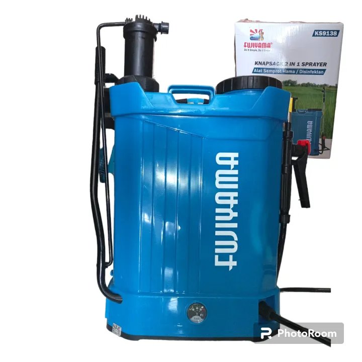 Sprayer Elektrik dan Manual Alat Semprotan Hama 2in1 13.8 LITER REDFOX ...