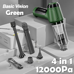 12000Pa Wireless Car Vacuum Cleaner 36000rpm Air Duster 2 In 1 Handheld Home Car Dual Use Appliance Air Blower Duster Dust Blowing Gun