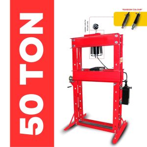 PRODIY Hydraulic Shop 10/20/30/50 Ton Floor Press Gauge Work Pump Pressure High Seal Oil Cylinder Remove Straight Install