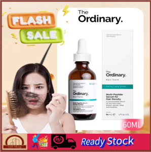 【MY Ready Stock】马来西亚现货The Ordinary Multi Peptide Serum for Hair Density 60ml Promotes Hair Grower Hair Growth Serum Anti Hair Loss Hair Treatment Serum Hair Care