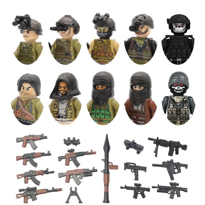 Military SWAT Guerrillas Marines Modern Warfare Soldier Weapon Gun Army ...