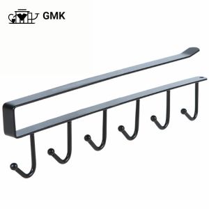 ตะขอเหล็กอเนกประสงค์ แขวนถ้วย ผ้า แปรงได ไม่ต้องเจาะผนัง เพียงแขวนเสียบกับฐานชั้นของตู้ครัว กันน้ำ ไม่เป็นสนิมG2736