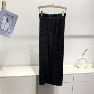 Chân váy dáng dài 95cm LÒ XO CAO CẤP co giãn 4 chiều Váy bút chì sang trọng tôn dáng có xẻ với lưng chun tới 70kg