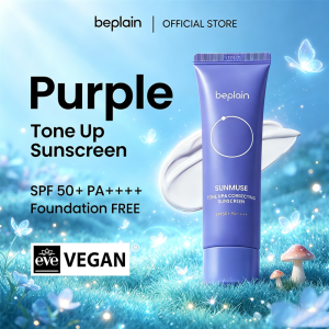 Beplain Sunmuse Tone Up & Correcting Sunscreen SPF50+ PA++++ 50ml - Brightens Up Skin