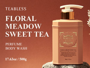 Teabless Perfume Body Wash Floral Meadowsweet Tea 500g