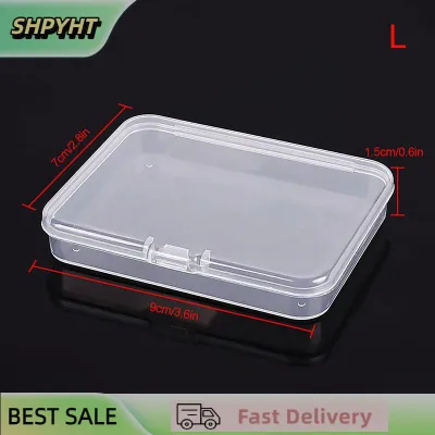 SHPYHT Rectangular Translucent Box Durable Strong Storage Box Packing Plastic Boxes Waterproof Multifunctional Dustproof Storage Case