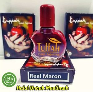 AM Star Kutek TUFFAH NAIL HENNA Kutek Halal/Tuffah Nail Henna/Henna Muslimah/Cat Kuku Halal Muslimah Cat Kuku Berkilau Kutek Tuffah Aman Untuk Anak - Lazada