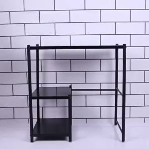 Gas Stove Stand Rack with Condiments Organizer Racks Heavy Duty Kitchen Organizers Gas Rack