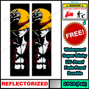 Alloy Top Box Sticker Waterproof Jujutsu Kaisen Yuji Itadori (REFLECTORIZED)