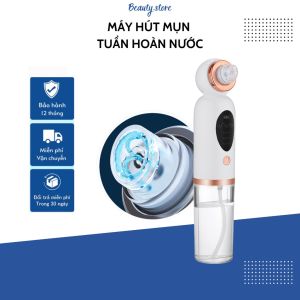 Máy hút mụn và bã nhờn công nghệ nước 2 khoang chứa nước hạn chế tối đa nhiễm khuẩn cho da mặt