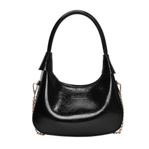 คลัทช์กระเป๋าเงินหนัง Pu ไหล่ Toted กระเป๋าถือสะพายไหล่สำหรับผู้หญิงกระเป๋าสะพายข้างของเด็กผู้หญิงกับสายคล้องแบบถอดออกได้ของขวัญ