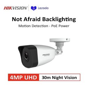 Hikvision IP Camera 2MP/4MP HD IR Bullet Network Camera Outdoor Wired Night Vision CCTV POE Camera