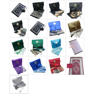 Elegant Prayer Carpet Praying Mat Pack With Beads 3PCS For Men Women Great Gift For Religious Holiday Worshiping Rug