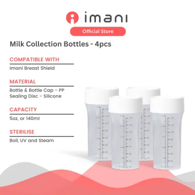 imani Milk Collection Bottle (4 Bottles)