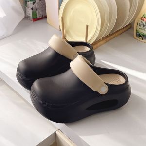 [Free Shipping] Thick-Soled Height-Increasing Clogs For Women Summer Outdoor Wear 2026 New Model Beach Eva Platform Sandals