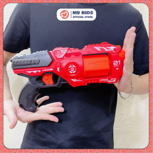 Đồ Chơi Trẻ Em Phóng Xốp Neft Cỡ Vừa BULLET GUN XOAY NÒNG - Nhựa ABS An Toàn Với Trẻ Em