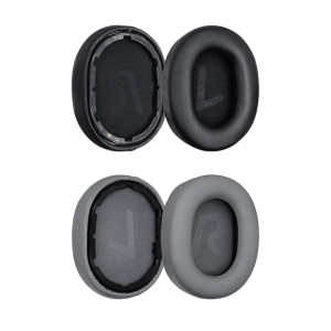 ที่ปิดหูฟองน้ำซ่อมที่มีคุณสมบัติเหมาะสมสำหรับหนังเทียมครอบคลุมหูแยกแผ่นปิดหูมีความสะดวกสบายในการสวมใส่เสียงรบกวน