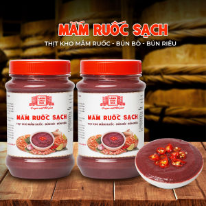 [Combo 2 hủ 260g] Mắm Ruốc Sạch Làng Chài Xưa - Chế biến thịt kho mắm ruốc bún bò bún riêu rất ngon