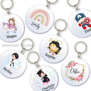 Personalised Gift - Personalized Bag Tag Keychain - Childrens Day - Teachers Day - Party Favour - Christmas - Customized Gift