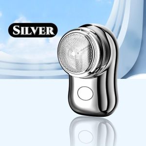 Portable Electric Shaver for Men - USB Rechargeable Wet & Dry Waterproof Compact for Travel Use