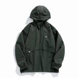 SINRANSINYA丨แจ็กเก็ตผู้ชาย-เสื้อผู้ชายฤดูใบไม้ร่วงพายุอบอุ่นเสื้อแจ็คเก็ตสินค้าผู้ชายใหม่ฤดูใบไม้ร่วงชุดสูทเดินป่ากลางแจ้งชุดคู่รัก