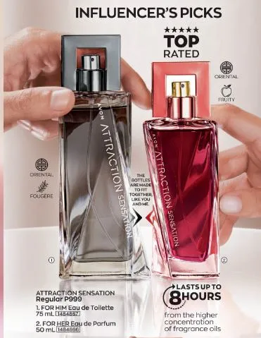 Attraction Perfume Attraction Sensation For Her Avon AVON