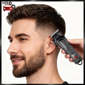 [Ueb Wholesale Mall]Barber Hair Trimmer with LED Display Screen Cordless Barber Clippers Kit Professional Cordless Hair Clipper for Men