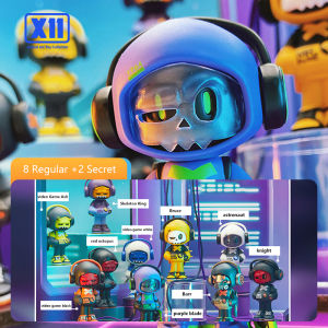 X11 TOYS MR.BONE Skeleton Hero Series MINI Blind Box(1/8) Action Figure Decoration Goth Toy Model for Birthday Gift Cool Doll Secret Box